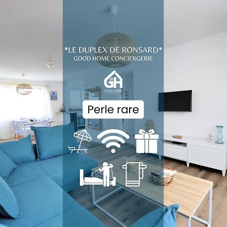 *Le Duplex De Ronsard*Plage Et Centre-Ville Dunkirk Dış mekan fotoğraf