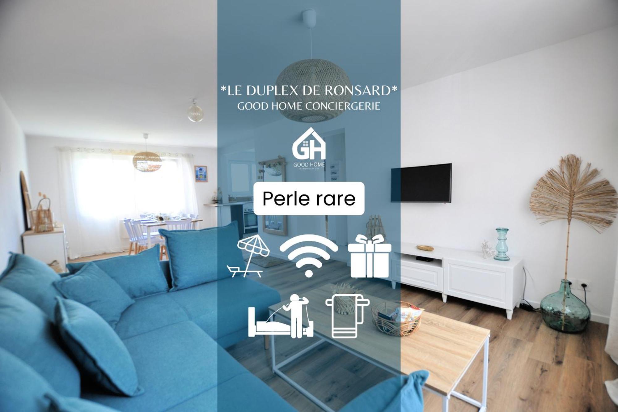 *Le Duplex De Ronsard*Plage Et Centre-Ville Dunkirk Dış mekan fotoğraf